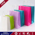 Brown Kraft Paper Custom Printed Luxury Retail Paper Shopping Bag with Cheap Price Paper Bag Colour Bags Supplier
